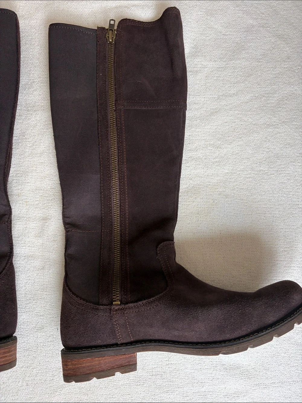 Ariat Dark Brown Suede Over-the-Knee Riding Boots